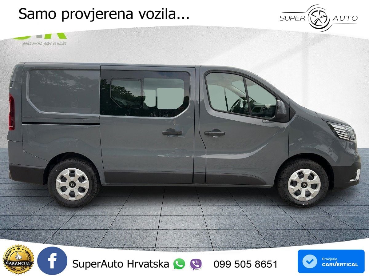Renault Trafic Doppelk. Komfort L1H1 3,0t Blue dCi150 AT 150 KS