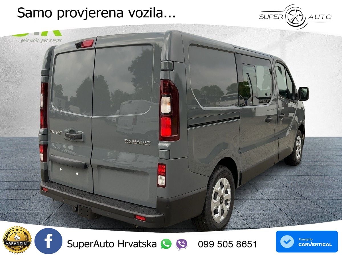 Renault Trafic Doppelk. Komfort L1H1 3,0t Blue dCi150 AT 150 KS