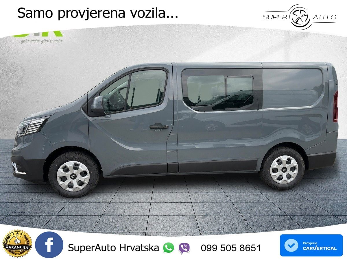 Renault Trafic Doppelk. Komfort L1H1 3,0t Blue dCi150 AT 150 KS