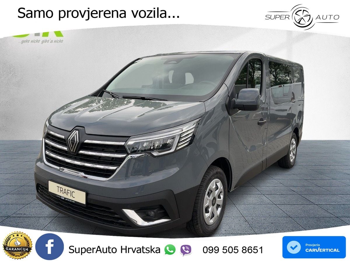 Renault Trafic Doppelk. Komfort L1H1 3,0t Blue dCi150 AT 150 KS