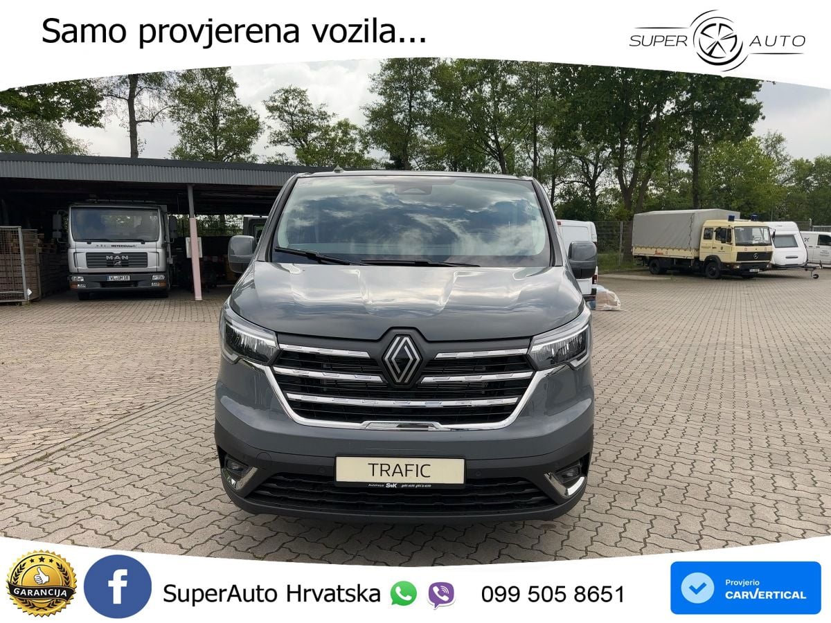 Renault Trafic Doppelk. Komfort L1H1 3,0t Blue dCi150 AT 150 KS