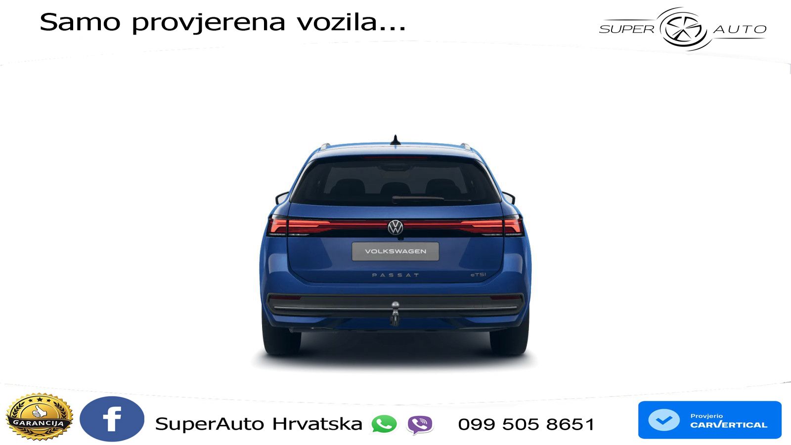 Volkswagen Passat Variant 1.5 eTSI (150 KS) DSG Business LED+GR SJED+ACC