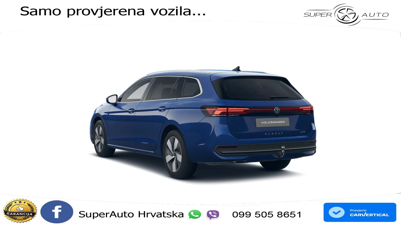 Volkswagen Passat Variant 1.5 eTSI (150 KS) DSG Business LED+GR SJED+ACC