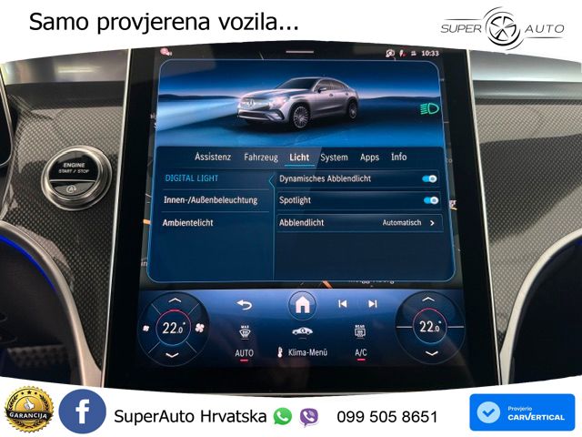 Mercedes GLC Coupe 300d (269 KS) 4MATIC 9G-TRONIC AMG ACC+HEAD+GR SJED+360+PANO