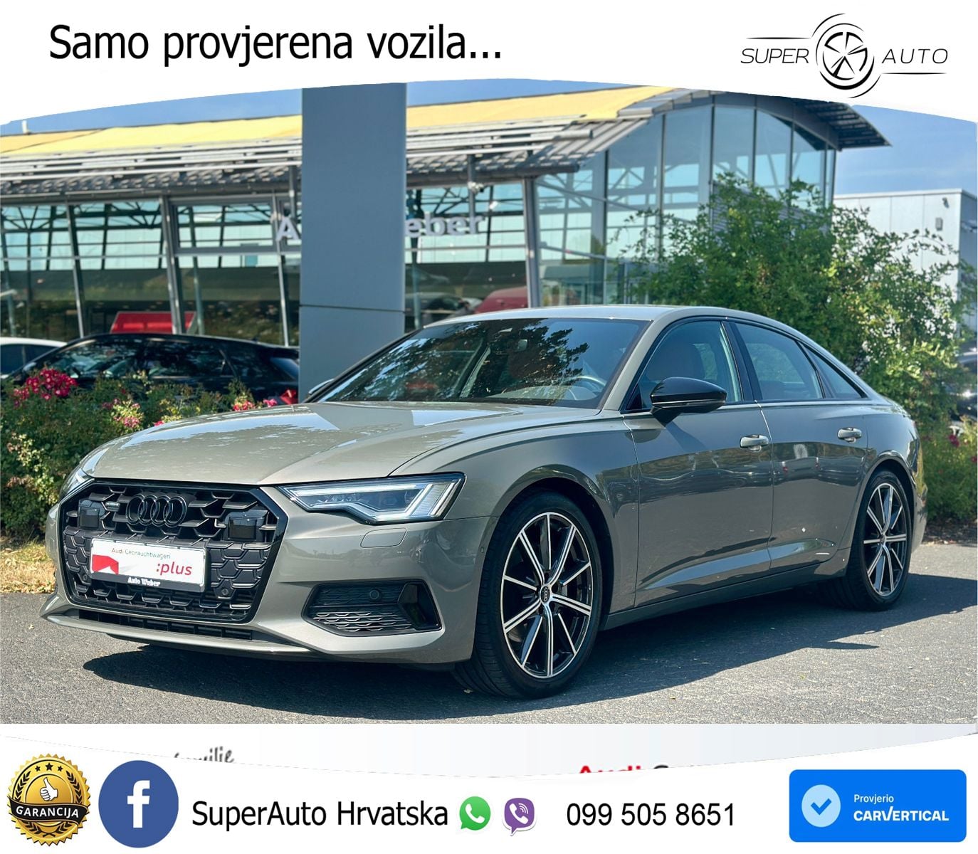 Audi A6 45 TFSI (265 KS) quattro ultra S tronic MATRIX+GR SJED+KAM