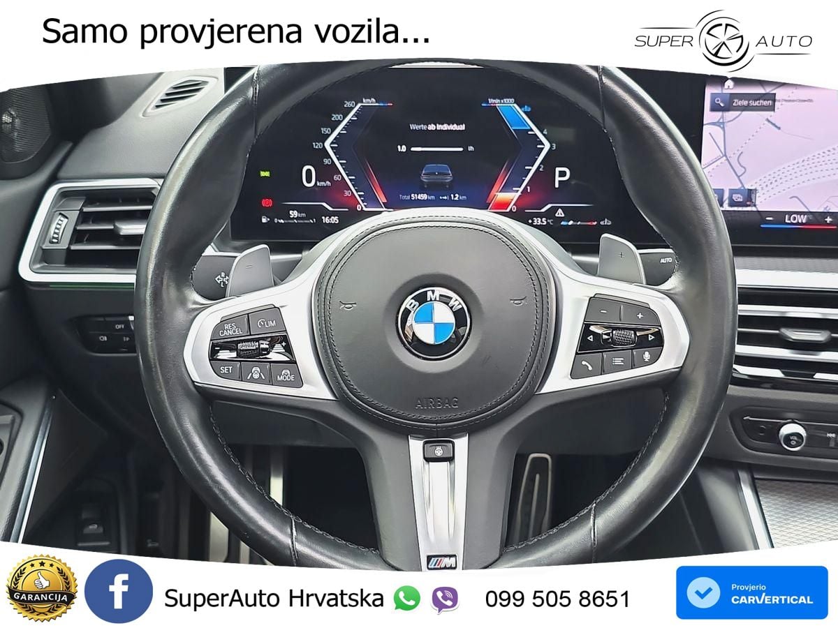 BMW 320d (190 KS) Steptronic LED+GR SJED+ACC