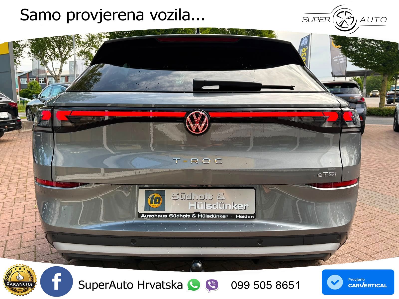 Volkswagen T-Roc II 1.5 eTSI (150 KS)  DSG LED+GR SJED+ACC