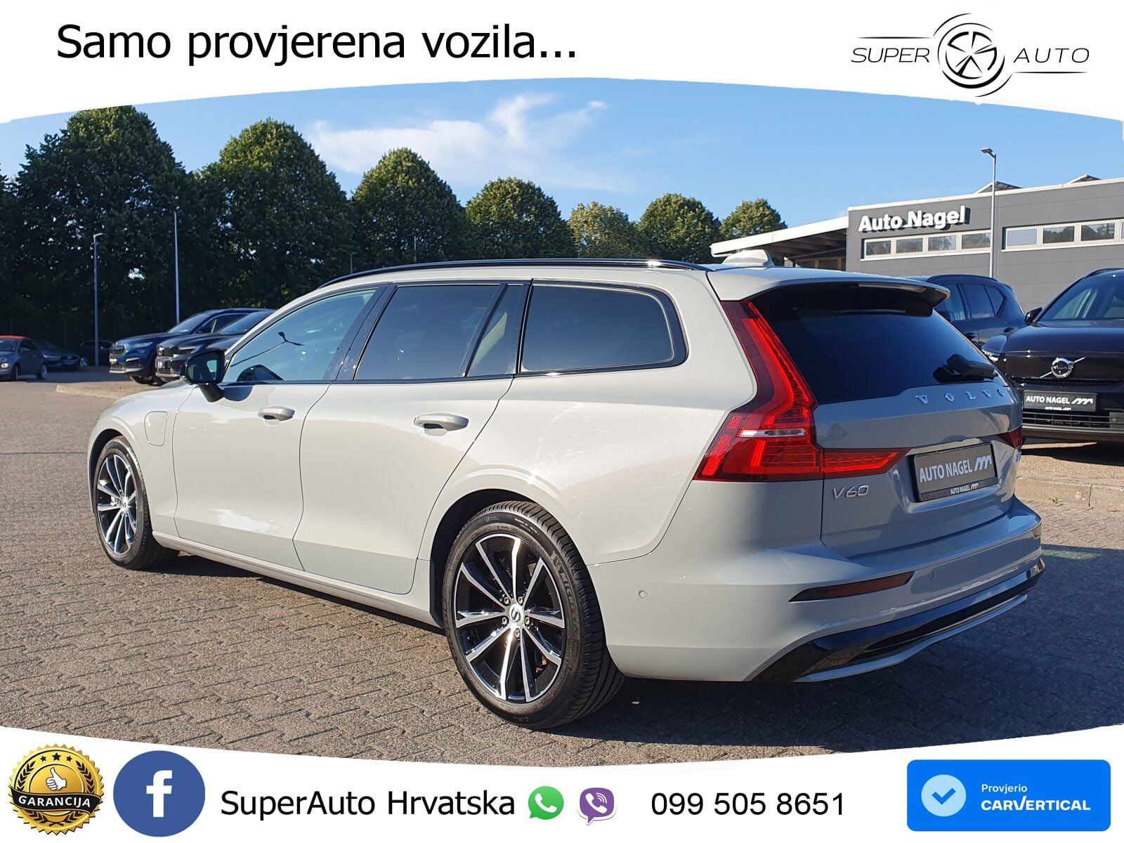 Volvo V60 2.0 T8 AWD Geartronic LED+GR SJED+ACC