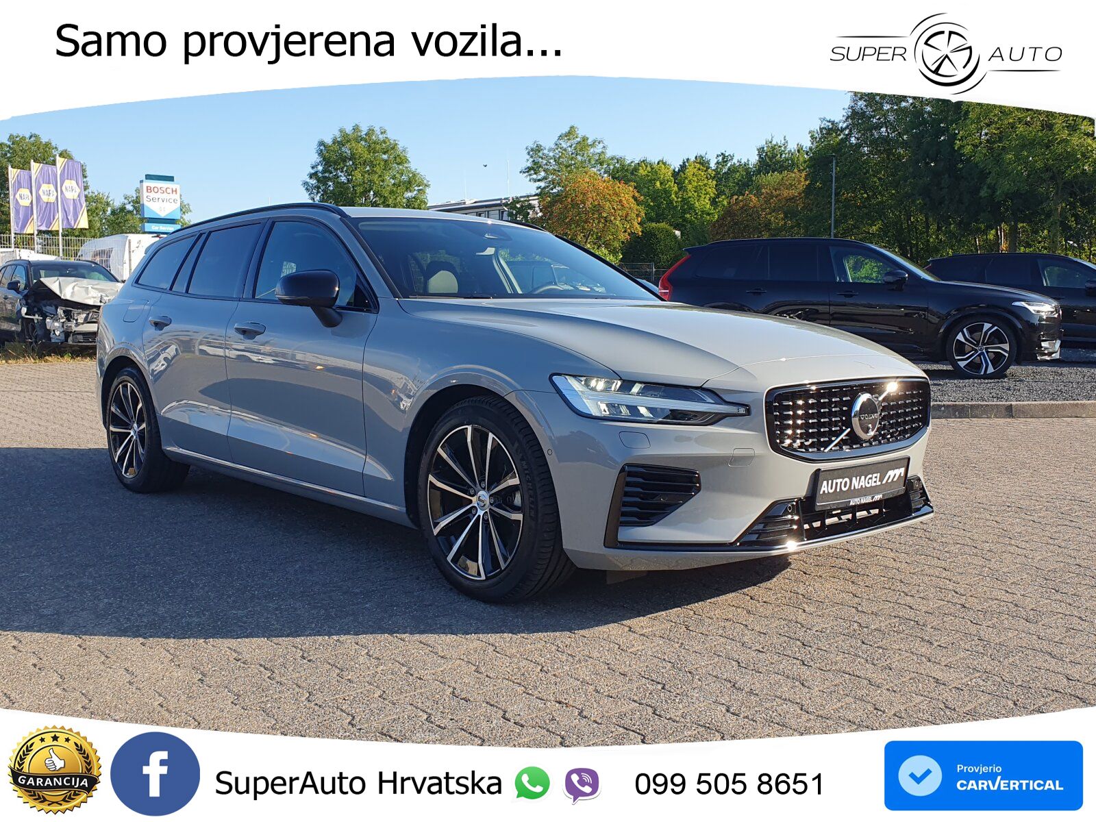 Volvo V60 2.0 T8 AWD Geartronic LED+GR SJED+ACC