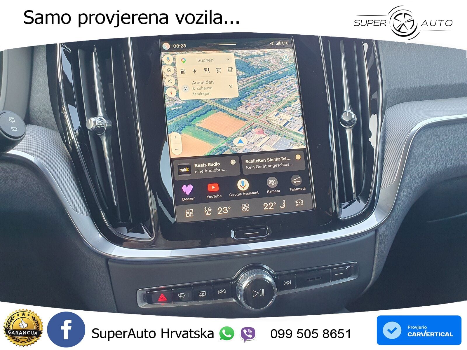 Volvo V60 2.0 T8 AWD Geartronic LED+GR SJED+ACC