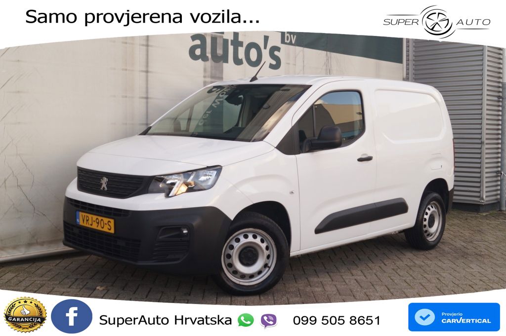 Peugeot Partner 1.5 BlueHDI 130pk Premium -NAVI-CAM-PDC- 131 KS