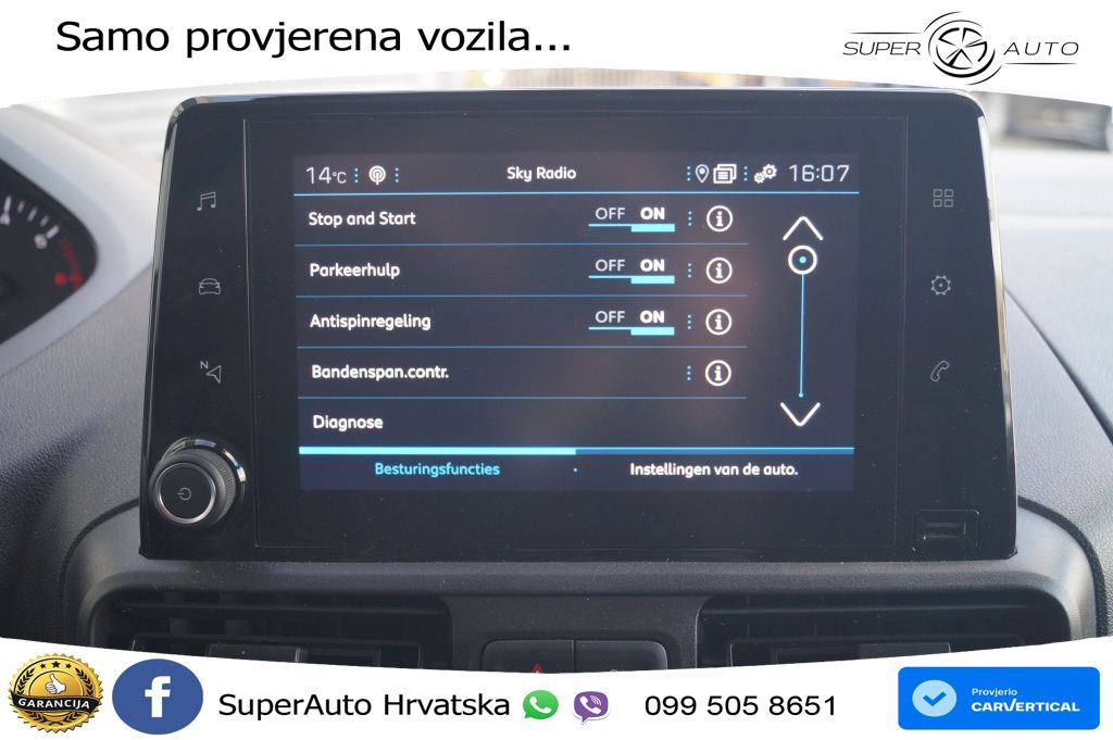 Peugeot Partner 1.5 BlueHDI 130pk Premium -NAVI-CAM-PDC- 131 KS