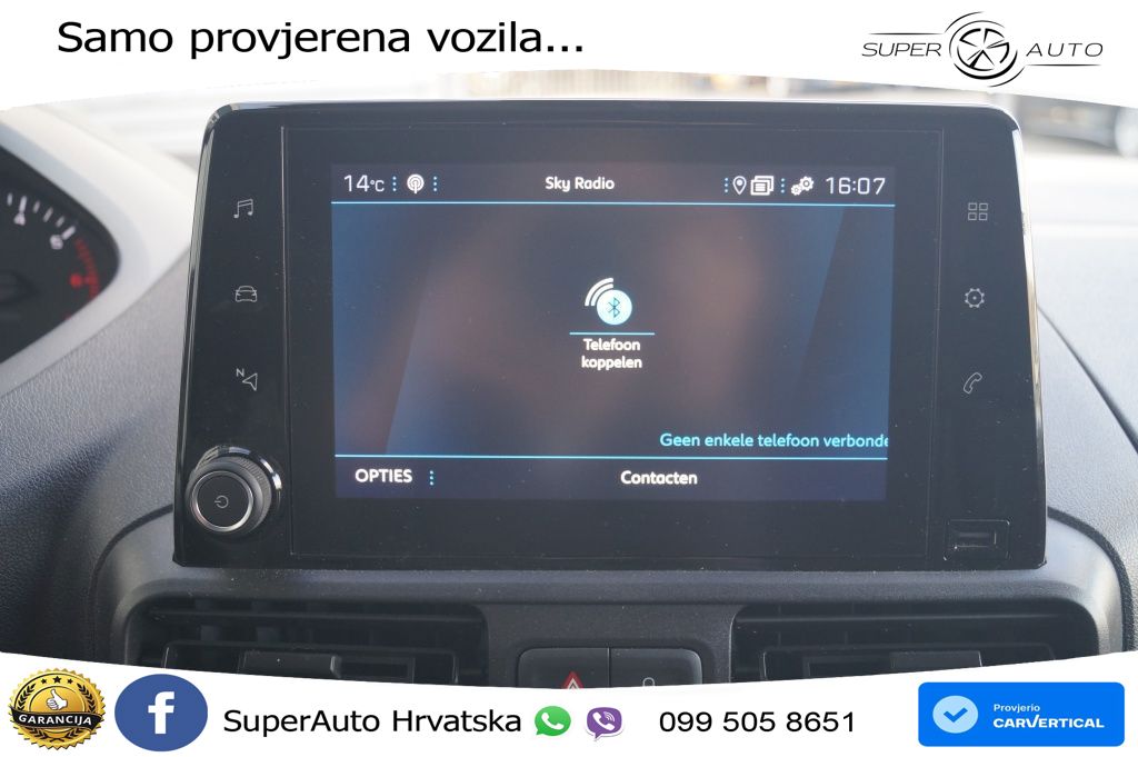 Peugeot Partner 1.5 BlueHDI 130pk Premium -NAVI-CAM-PDC- 131 KS