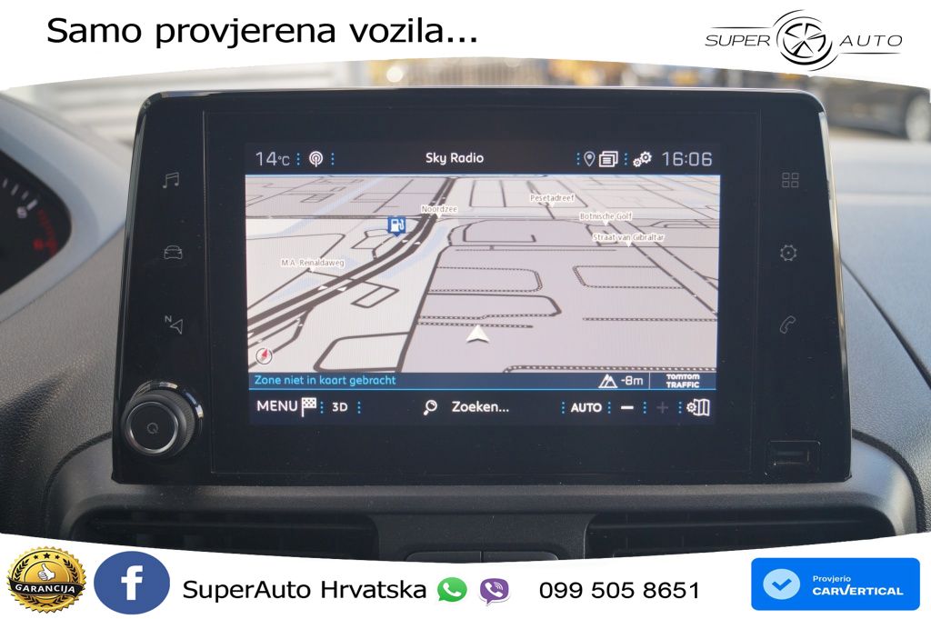 Peugeot Partner 1.5 BlueHDI 130pk Premium -NAVI-CAM-PDC- 131 KS