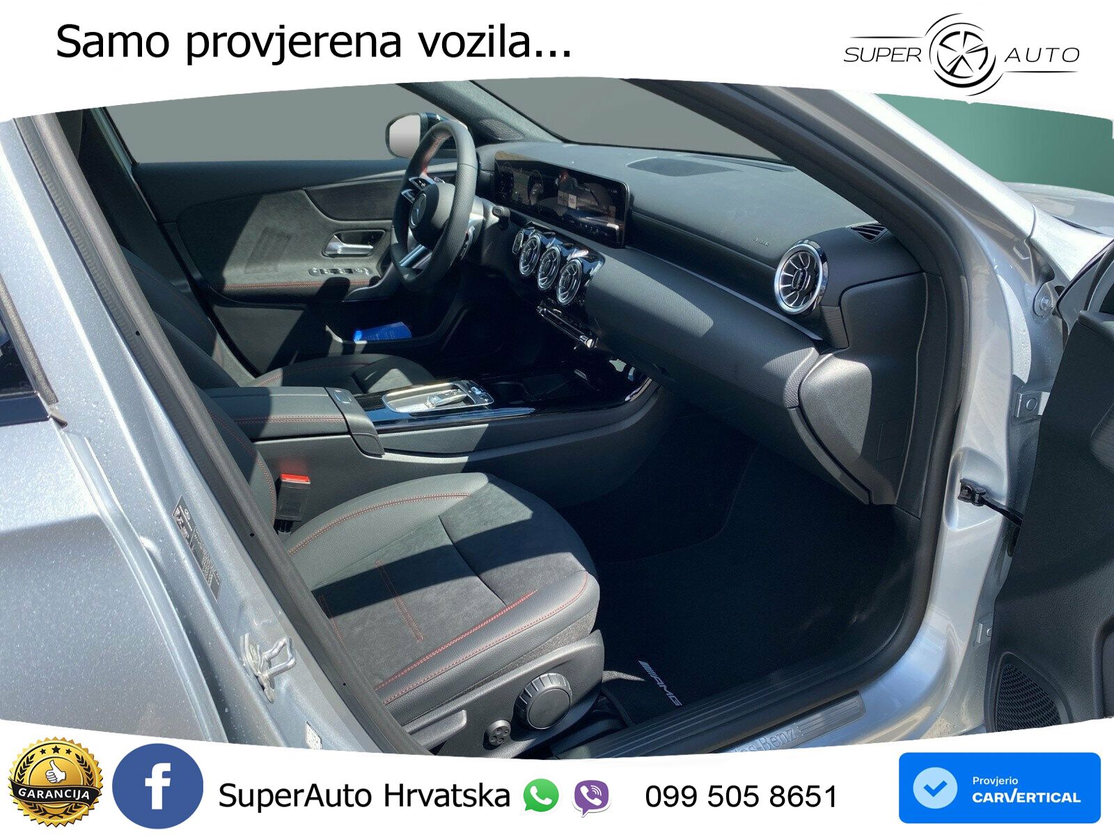 Mercedes-Benz A 200d 8G-DCT AMG LED+GR SJED+ACC
