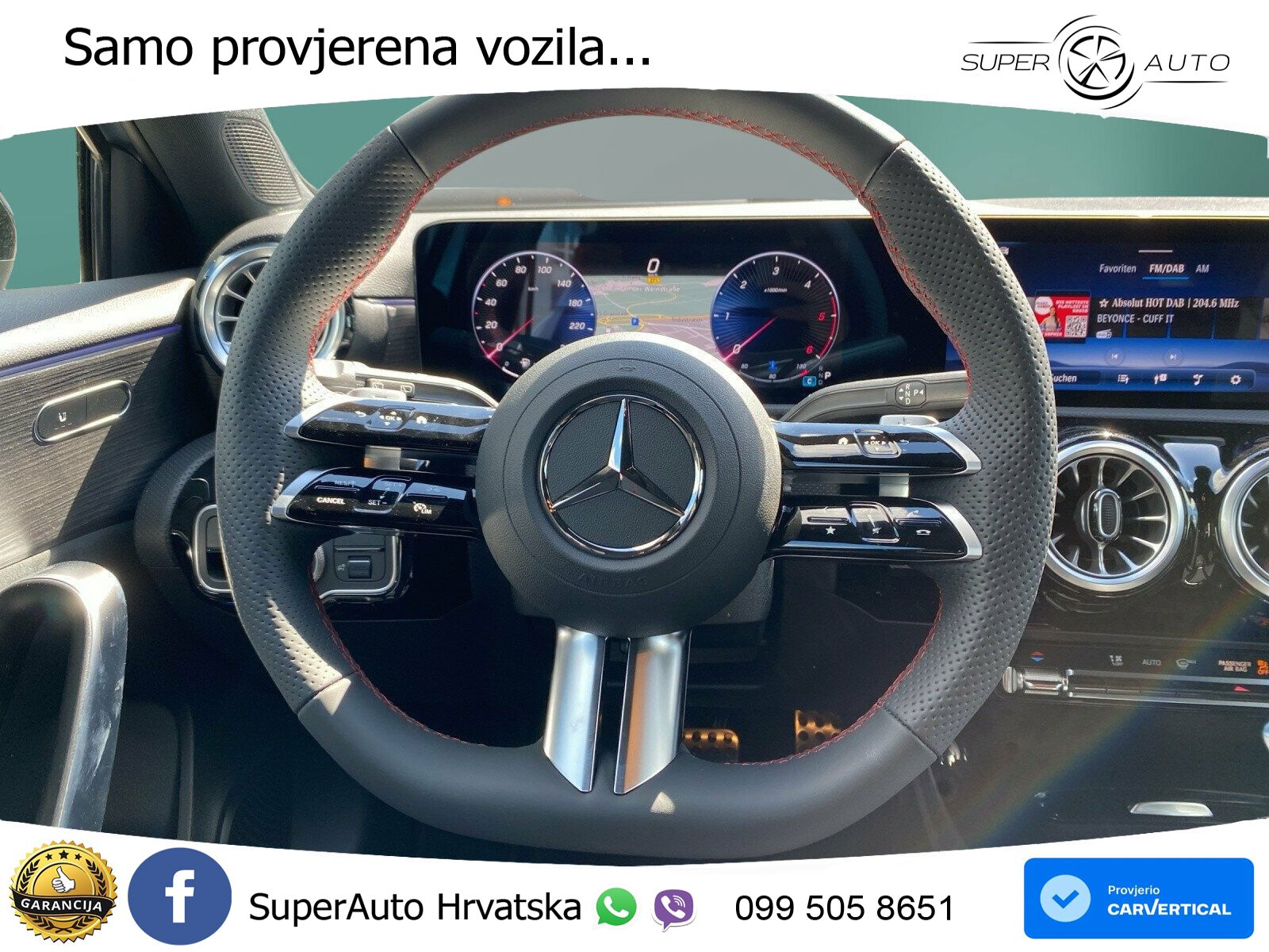 Mercedes-Benz A 200d 8G-DCT AMG LED+GR SJED+ACC