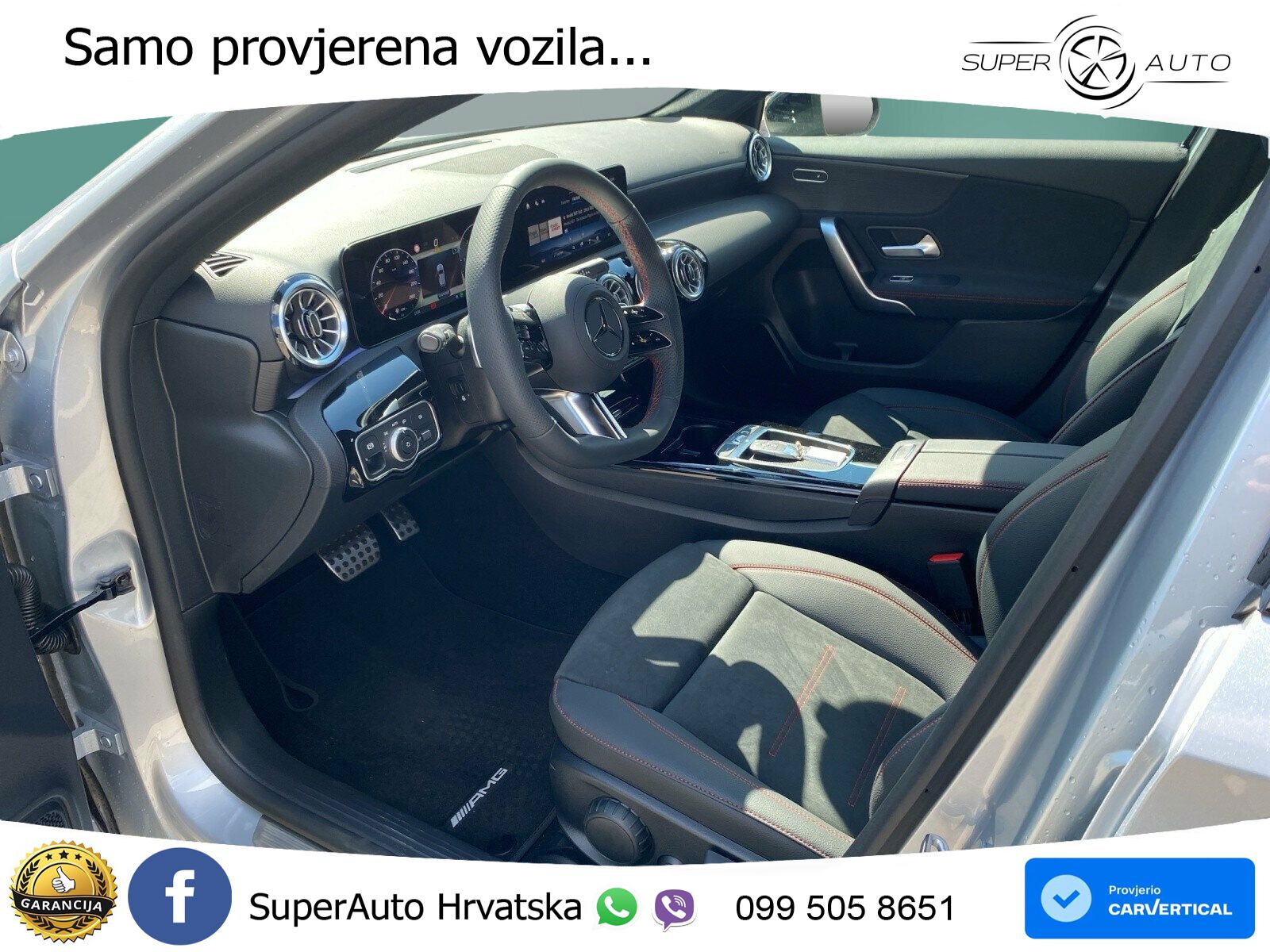 Mercedes-Benz A 200d 8G-DCT AMG LED+GR SJED+ACC