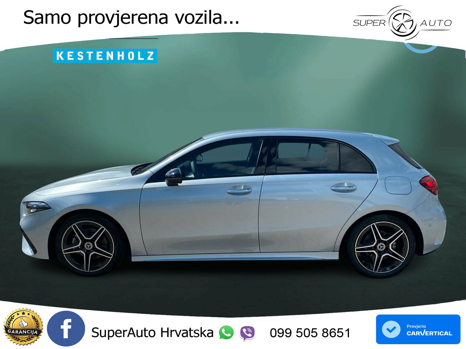Mercedes-Benz A 200d 8G-DCT AMG LED+GR SJED+ACC