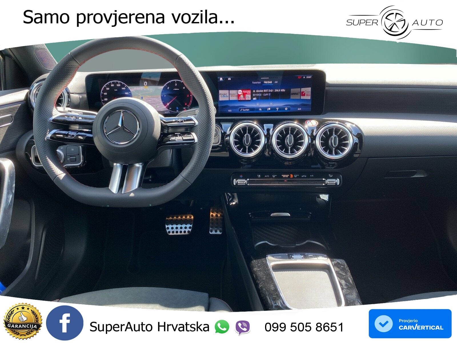 Mercedes-Benz A 200d 8G-DCT AMG LED+GR SJED+ACC