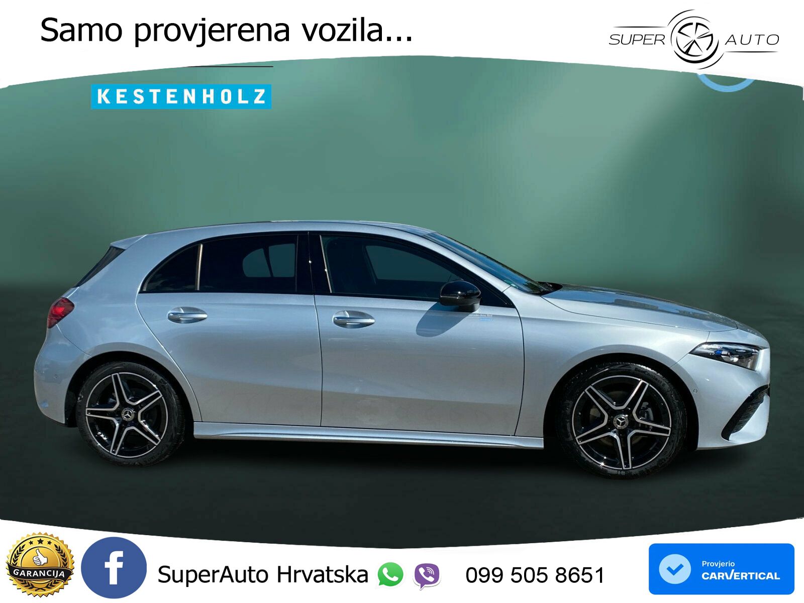 Mercedes-Benz A 200d 8G-DCT AMG LED+GR SJED+ACC