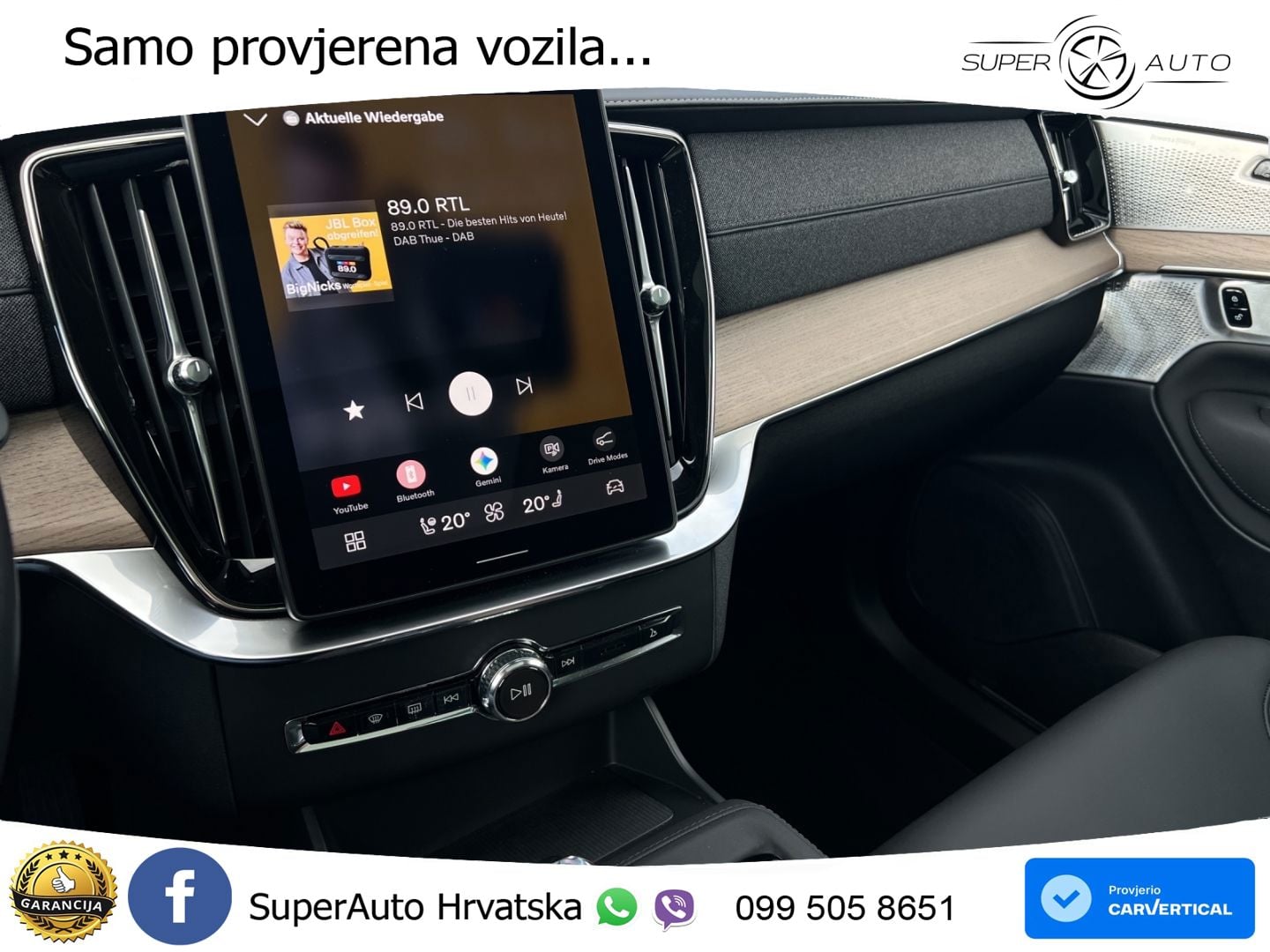 Volvo XC90 2.0 T8 AWD Automatic MATRIX+GR SJED+KAM
