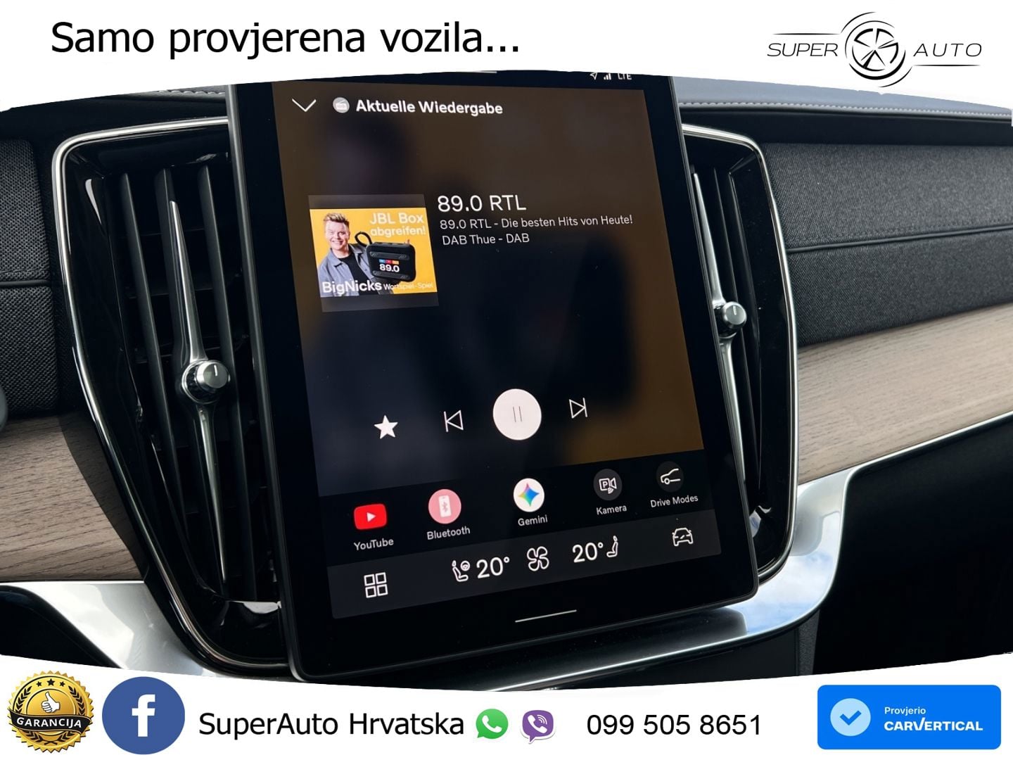 Volvo XC90 2.0 T8 AWD Automatic MATRIX+GR SJED+KAM