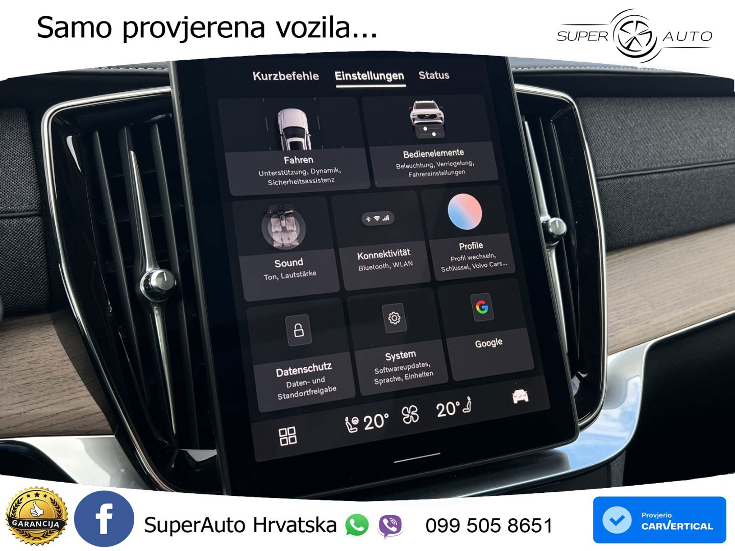 Volvo XC90 2.0 T8 AWD Automatic MATRIX+GR SJED+KAM