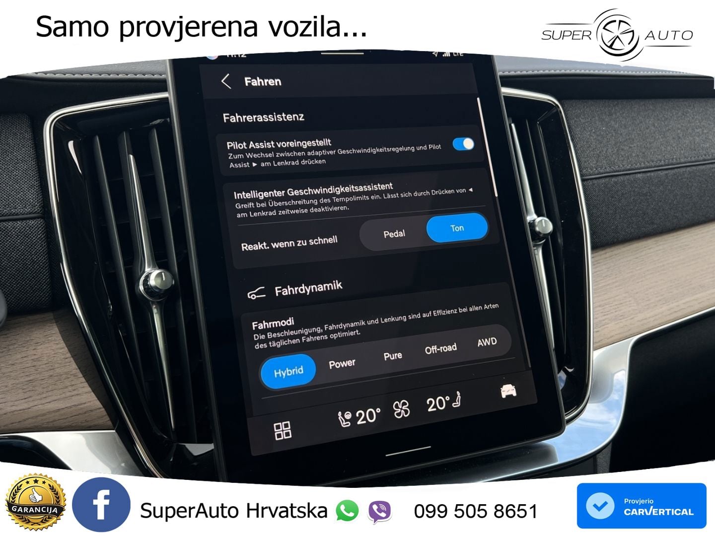Volvo XC90 2.0 T8 AWD Automatic MATRIX+GR SJED+KAM