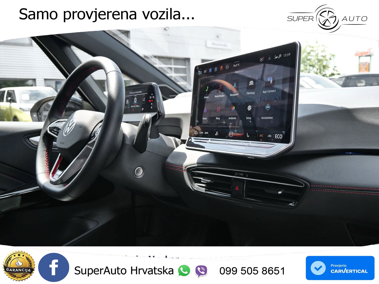 Volkswagen ID.3 GTX 84 kWh (286 KS) LED+GR SJED+ACC