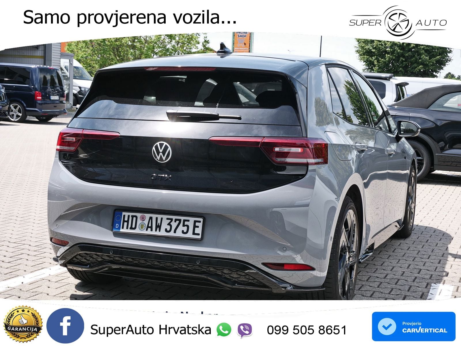 Volkswagen ID.3 GTX 84 kWh (286 KS) LED+GR SJED+ACC