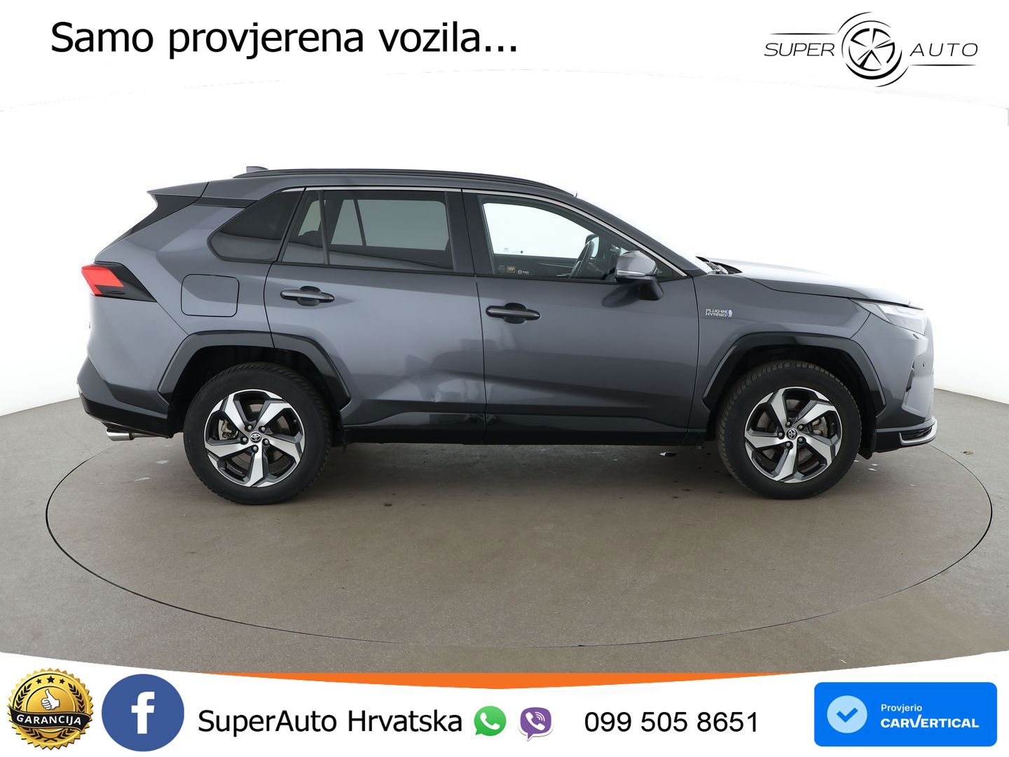 Toyota RAV4 2.5 D-4S (306 KS) Hybrid AWD-i e-CVT LED+GR SJED+ACC