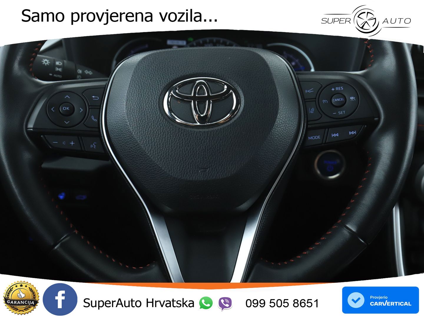 Toyota RAV4 2.5 D-4S (306 KS) Hybrid AWD-i e-CVT LED+GR SJED+ACC