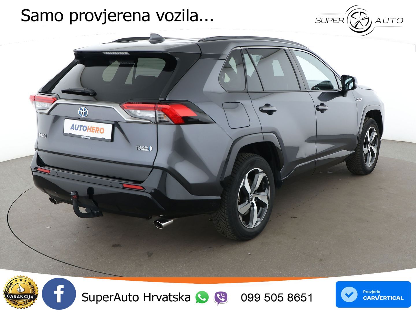Toyota RAV4 2.5 D-4S (306 KS) Hybrid AWD-i e-CVT LED+GR SJED+ACC