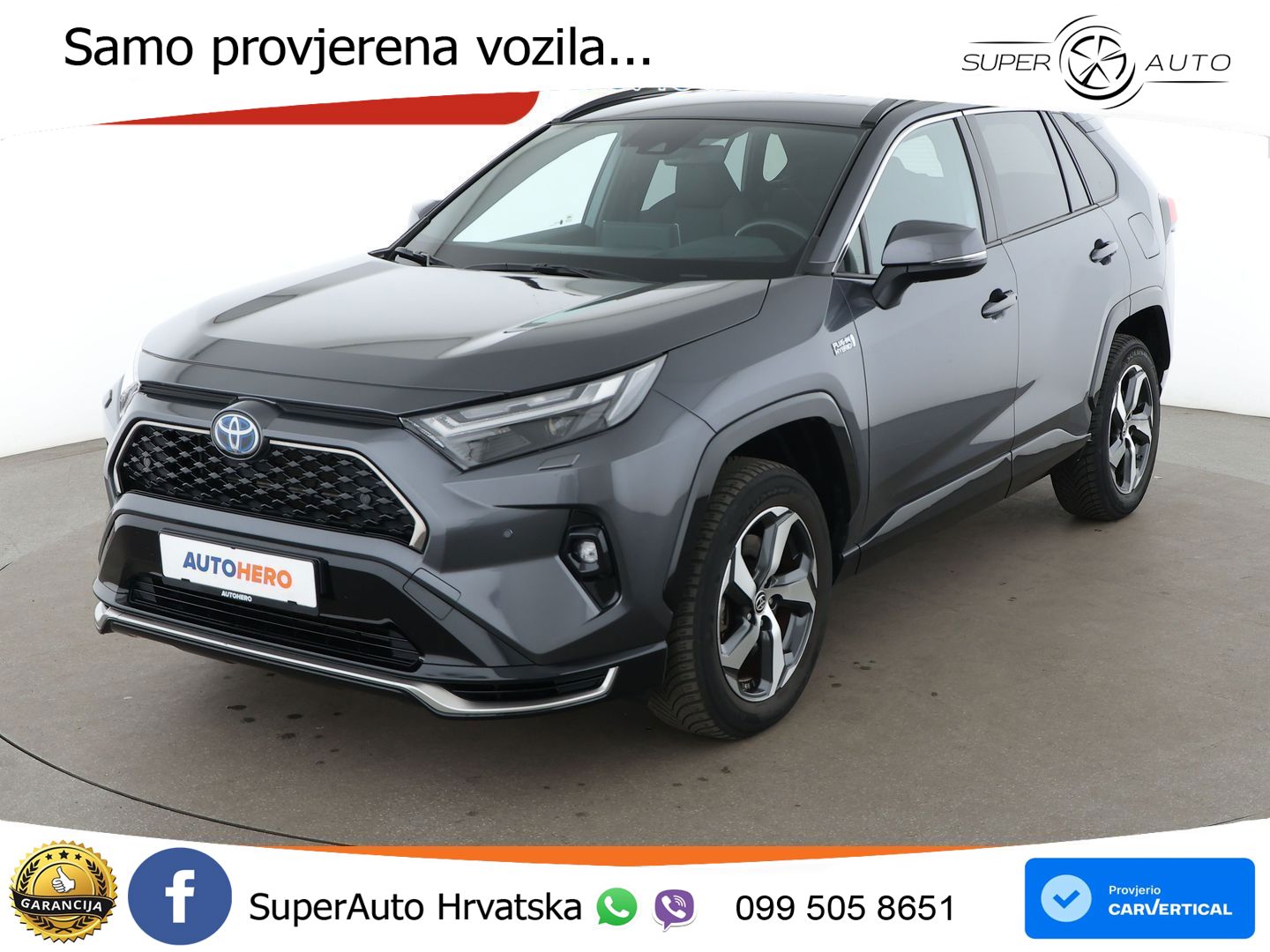 Toyota RAV4 2.5 D-4S (306 KS) Hybrid AWD-i e-CVT LED+GR SJED+ACC