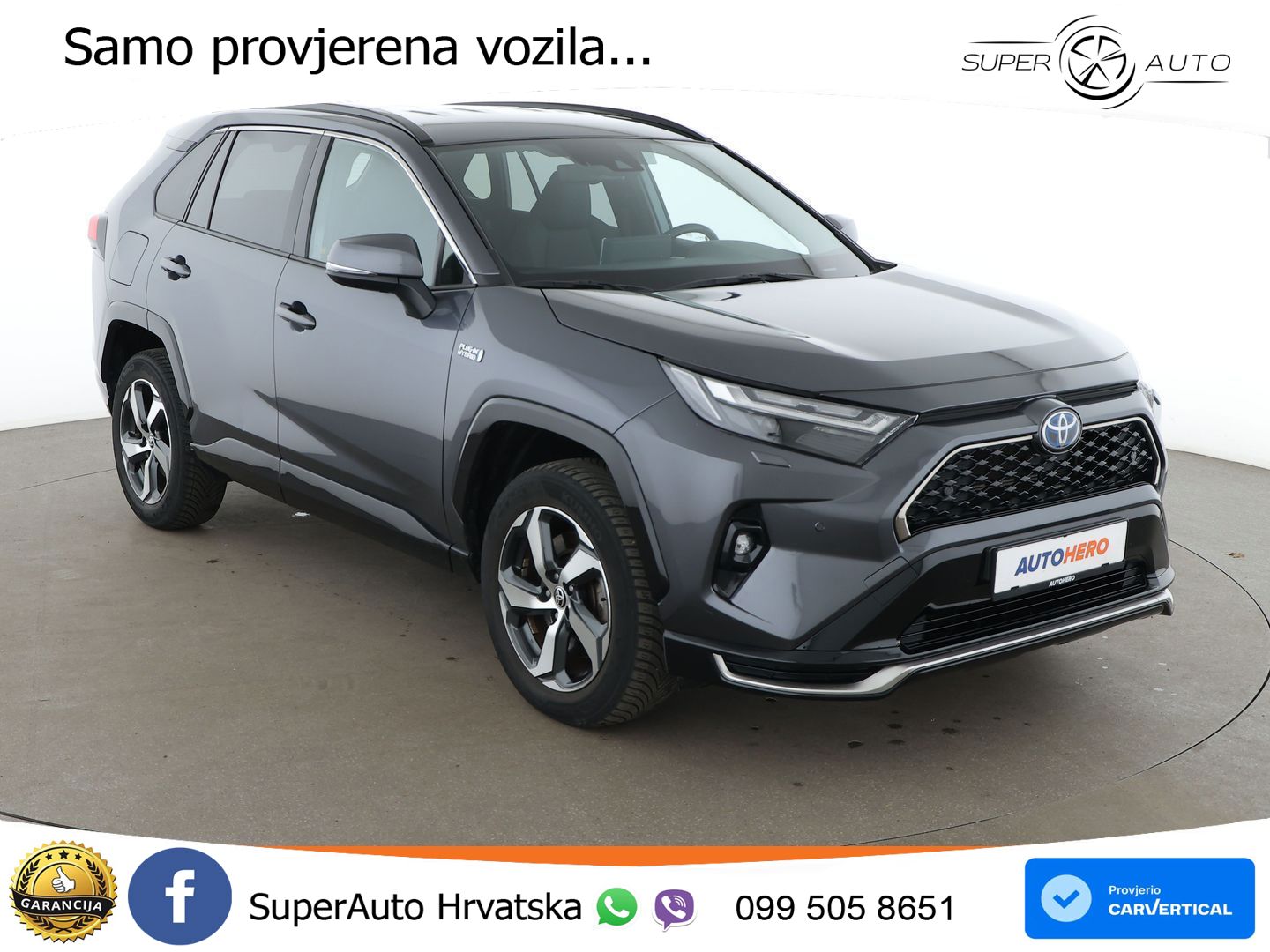 Toyota RAV4 2.5 D-4S (306 KS) Hybrid AWD-i e-CVT LED+GR SJED+ACC