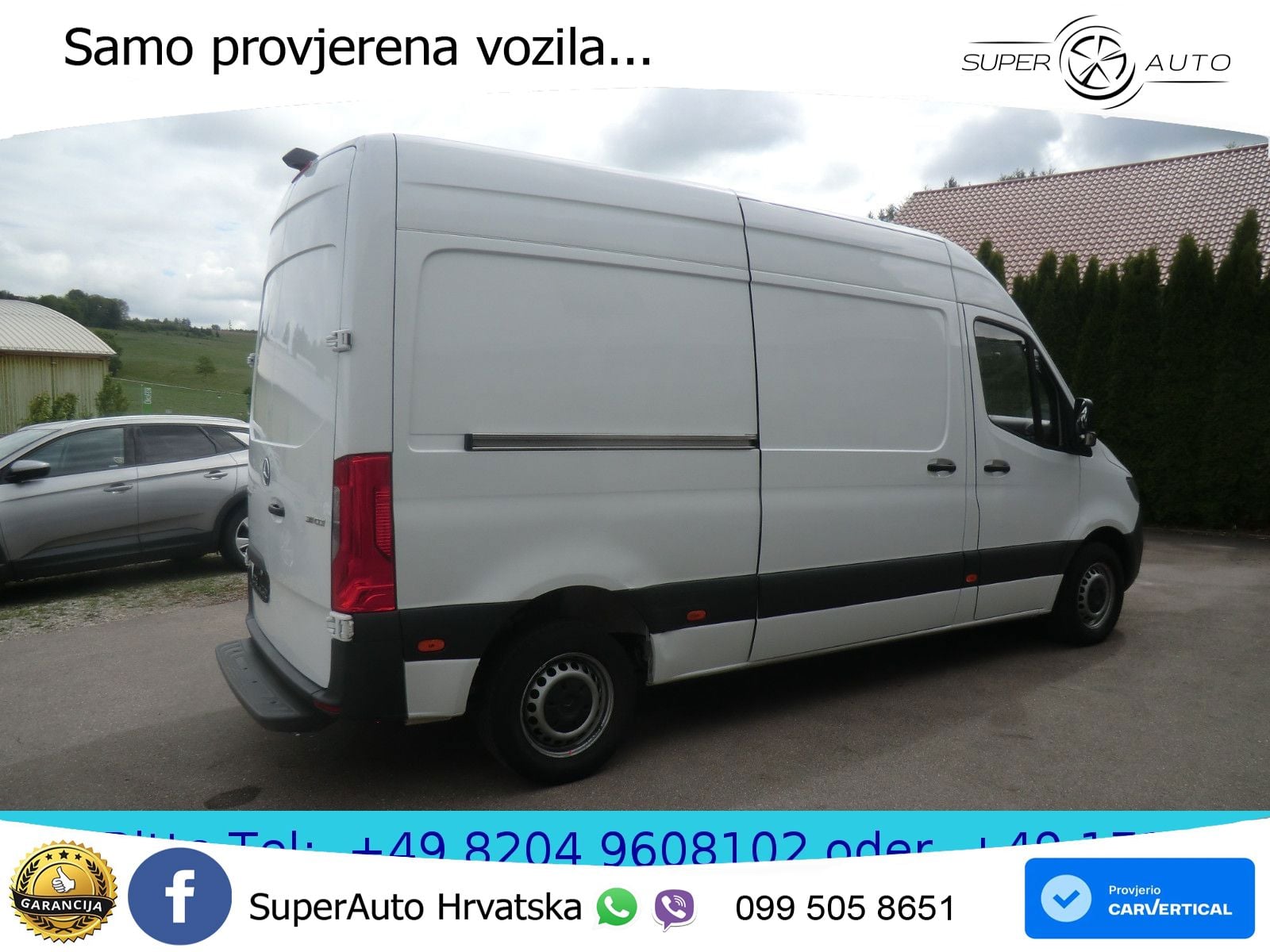 Mercedes-Benz Sprinter III Kasten L2 H2 Kamera  66502 km 114 KS