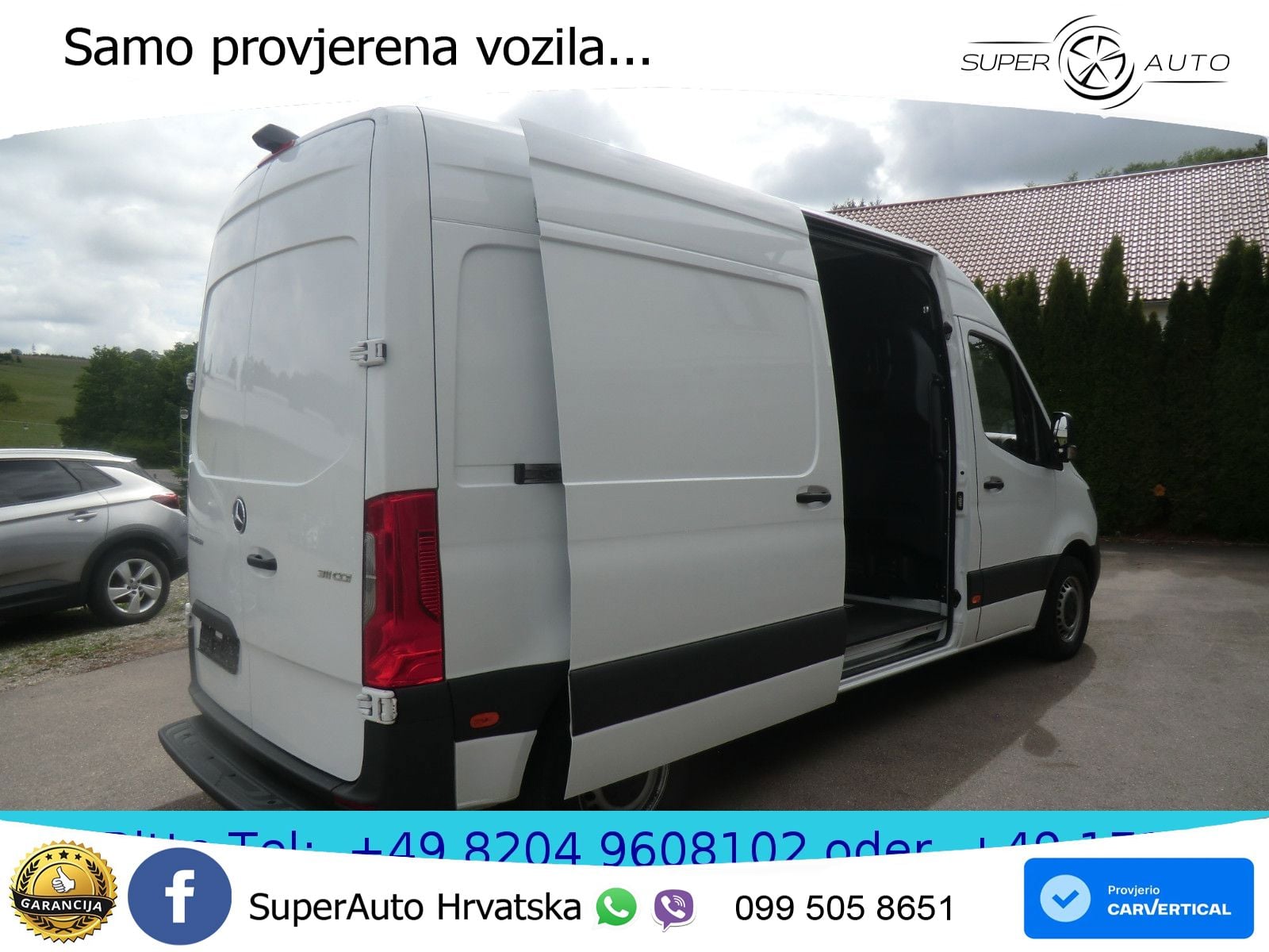 Mercedes-Benz Sprinter III Kasten L2 H2 Kamera  66502 km 114 KS