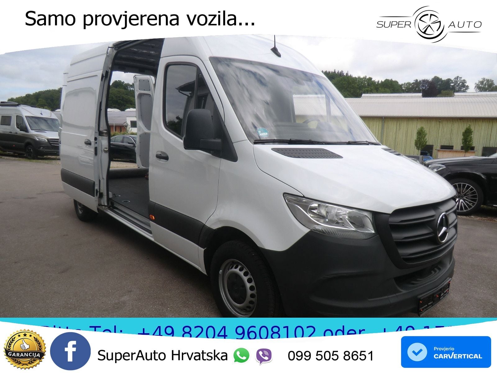 Mercedes-Benz Sprinter III Kasten L2 H2 Kamera  66502 km 114 KS