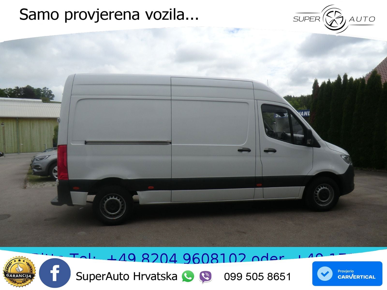 Mercedes-Benz Sprinter III Kasten L2 H2 Kamera  66502 km 114 KS