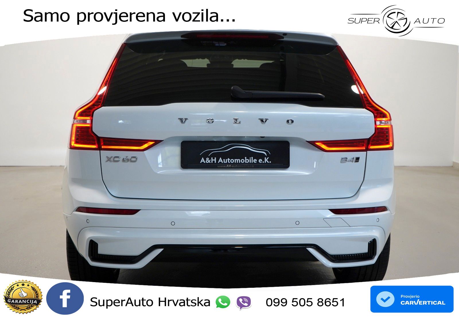 Volvo XC60 B4 Diesel AWD Geartronic LED+GR SJED+ACC
