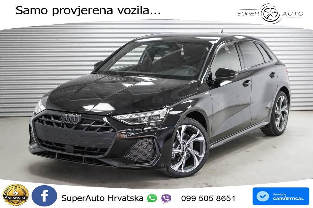 Audi A3 40 TFSI (204 KS) quattro S tronic MATRIX+GR SJED+KAM