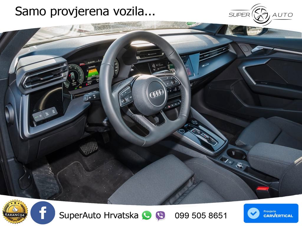Audi A3 Sportback 40 TFSI e (204 KS) Plug-in Hybrid S tronic advanced LED+GR SJED+ACC