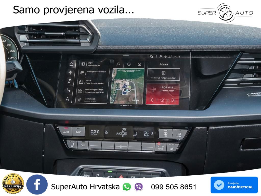 Audi A3 Sportback 40 TFSI e (204 KS) Plug-in Hybrid S tronic advanced LED+GR SJED+ACC