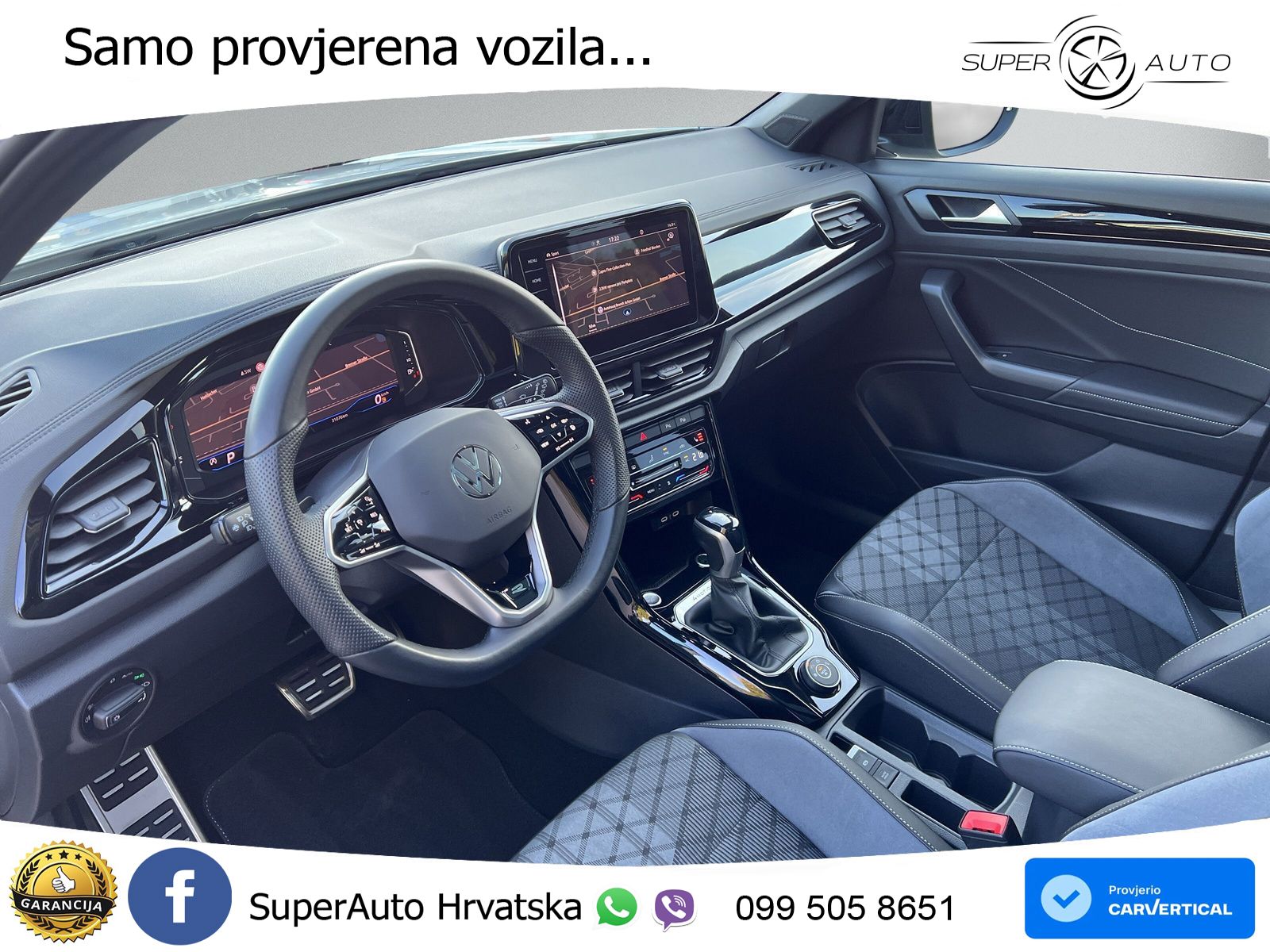 Volkswagen T-Roc 2.0 TSI (190 KS) 4M DSG R-Line LED+GR SJED+ACC