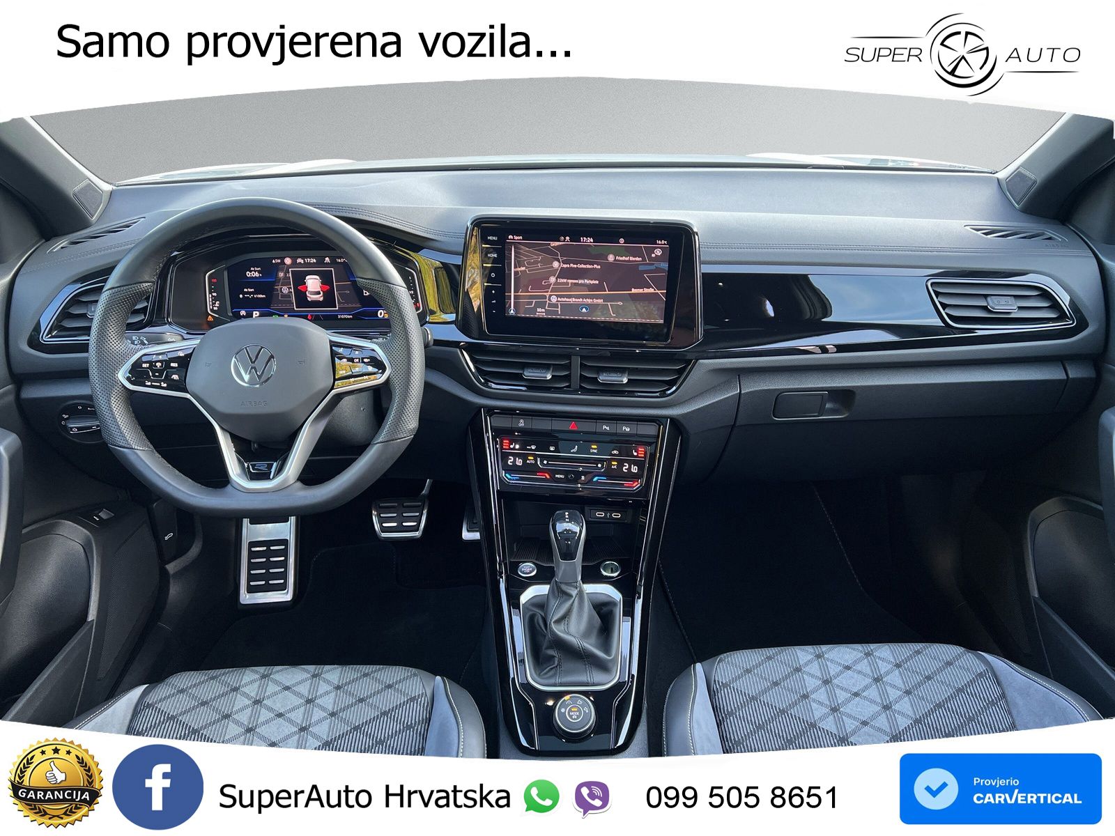 Volkswagen T-Roc 2.0 TSI (190 KS) 4M DSG R-Line LED+GR SJED+ACC