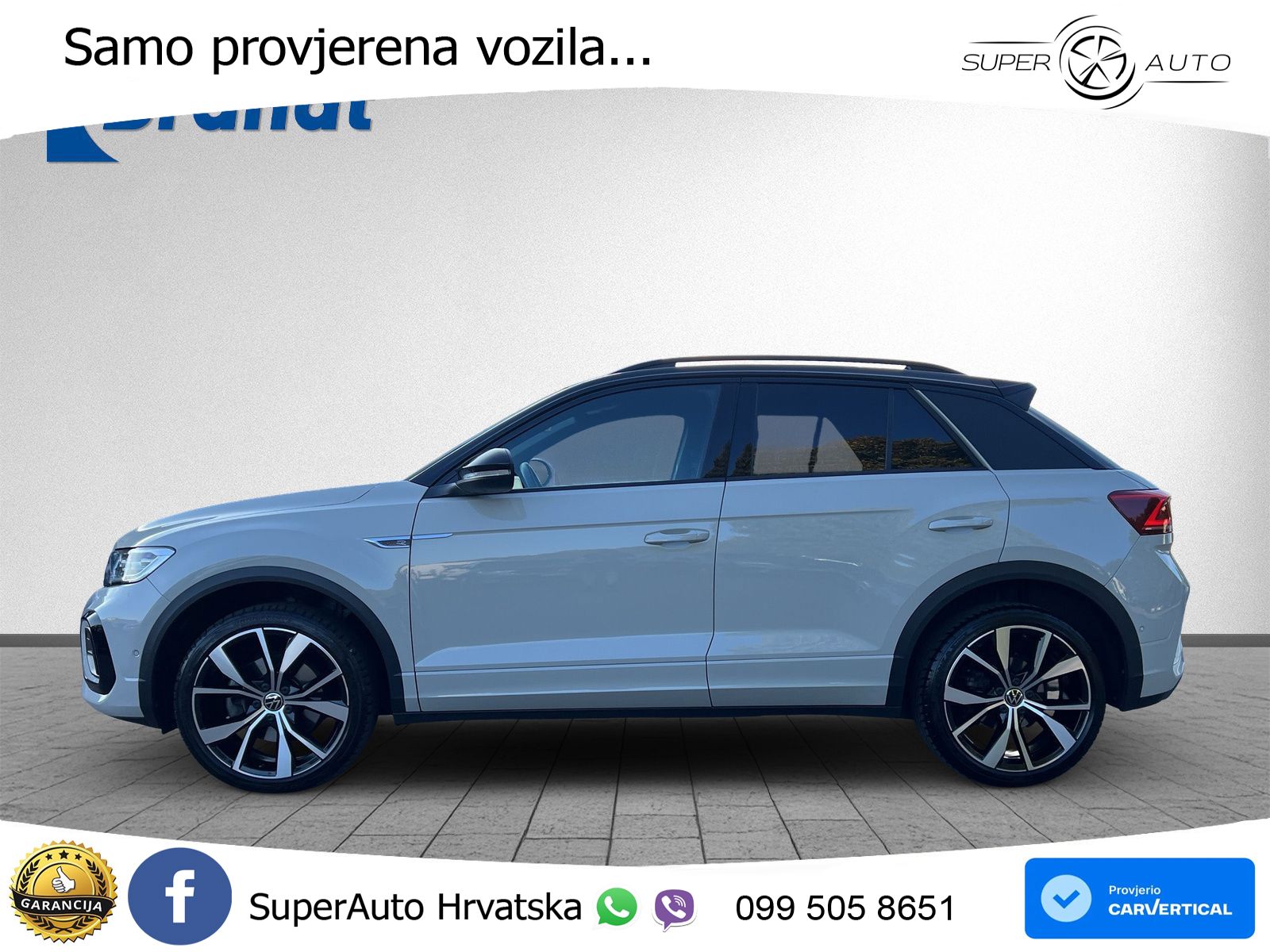 Volkswagen T-Roc 2.0 TSI (190 KS) 4M DSG R-Line LED+GR SJED+ACC