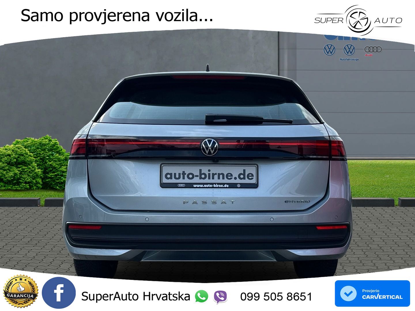 Volkswagen Passat Variant 1.5 TSI (204 KS) eHybrid DSG LED+GR SJED+ACC