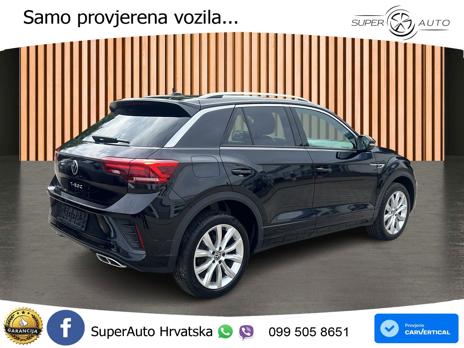 Volkswagen T-Roc 1.5 TSI (150 KS) DSG R-Line LED+GR SJED+ACC