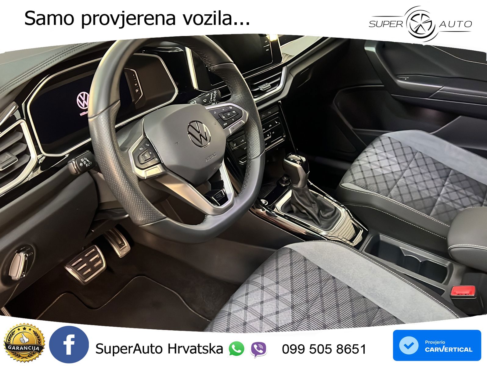Volkswagen T-Roc 1.5 TSI (150 KS) DSG R-Line LED+GR SJED+ACC