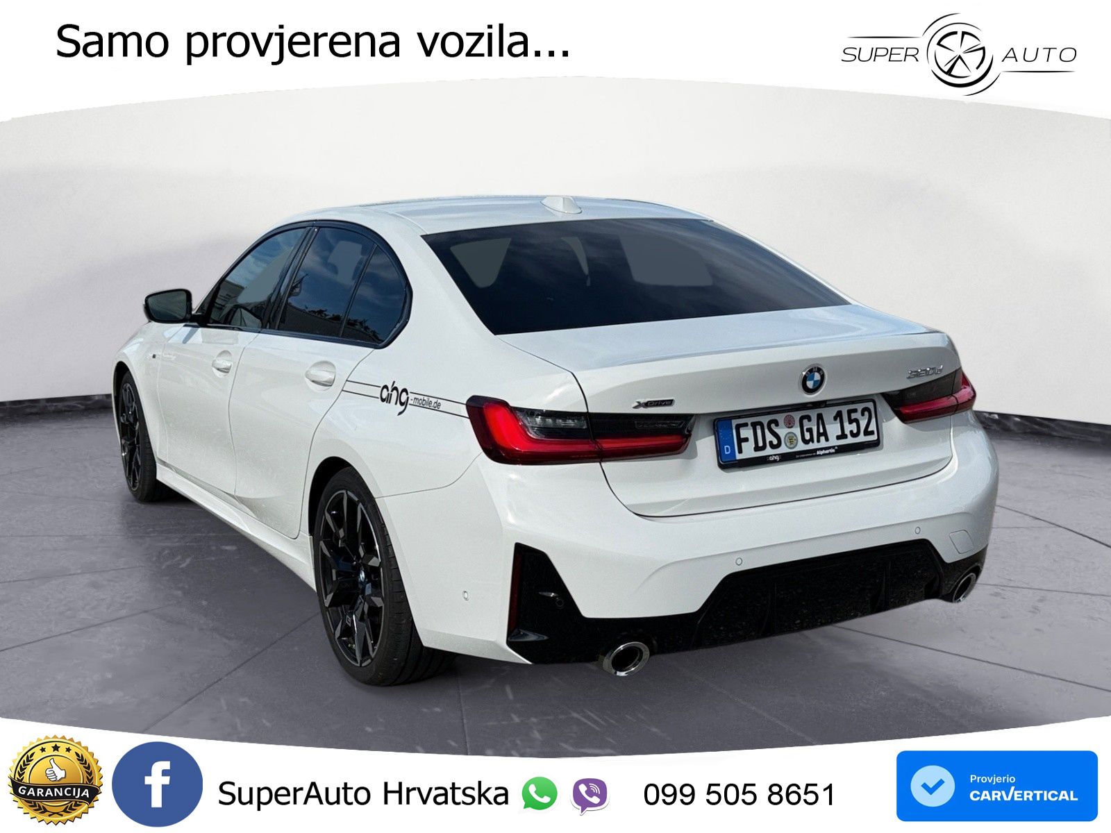 BMW 320d (190 KS) xDrive Steptronic M Sport